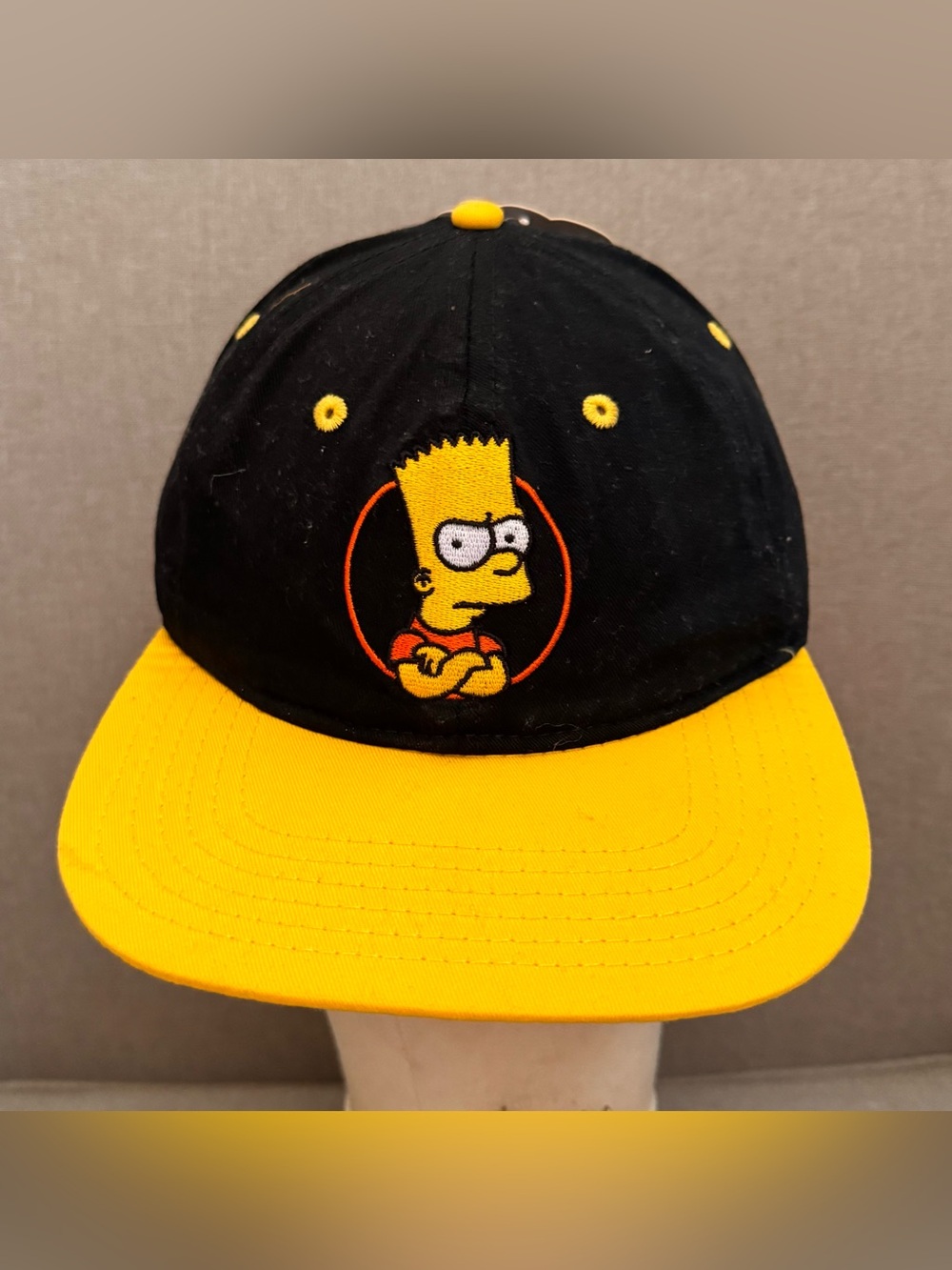 Bart Simpson Hat Official The Simpsons Snapback Adult New With Tag Matt Groening